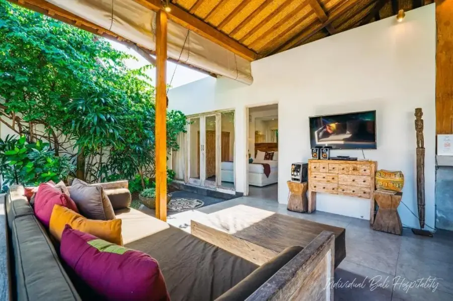 The villa