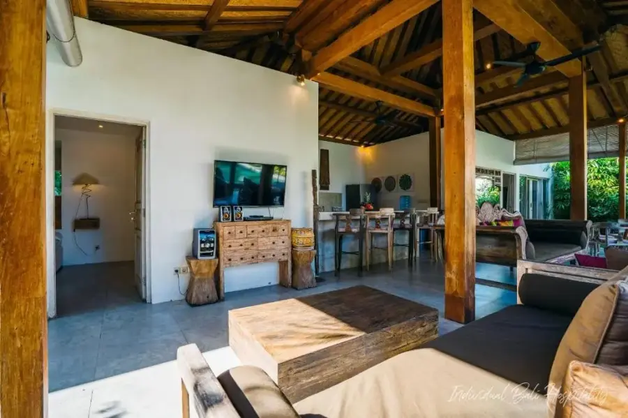 The villa