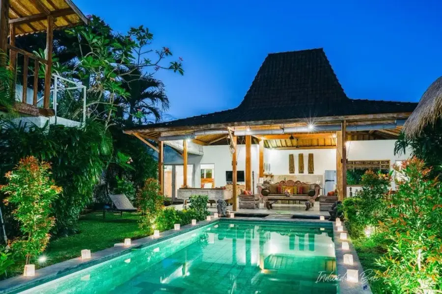 The villa