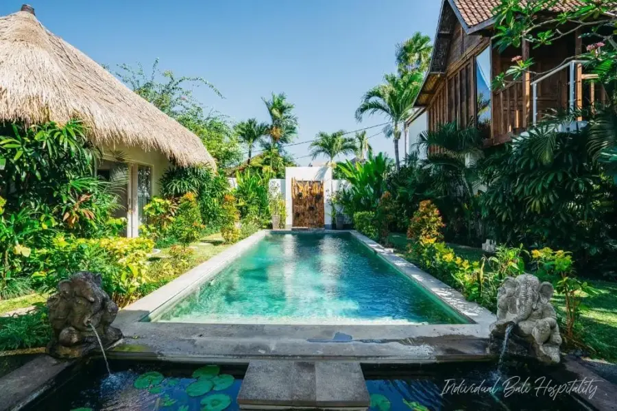 The villa