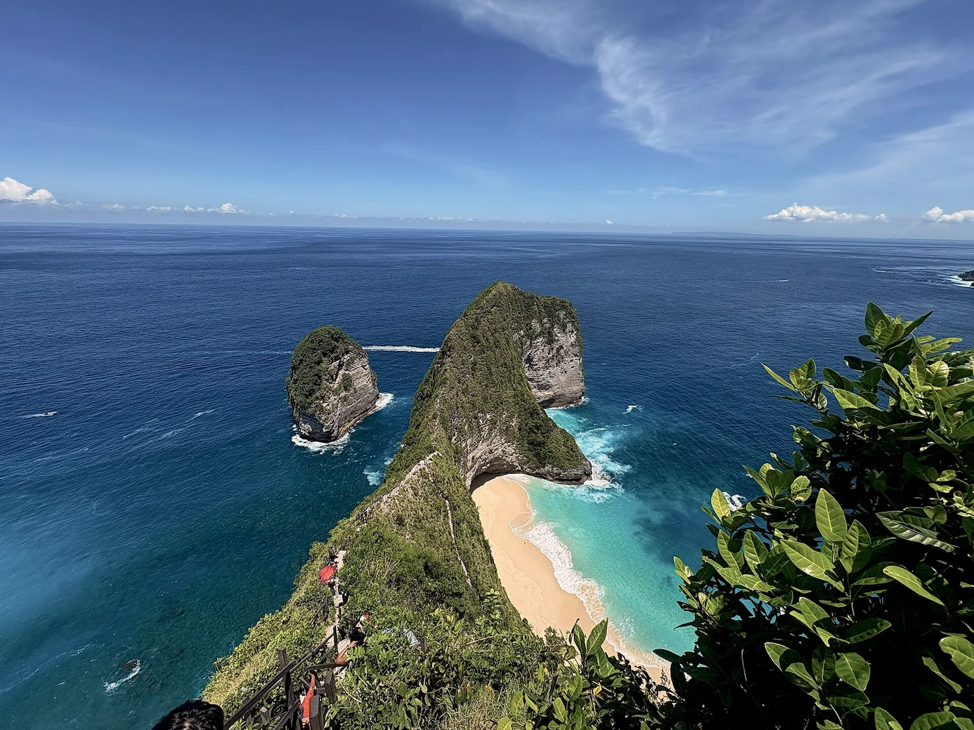 Kelingking, Nusa Penida — the fast-boat day out