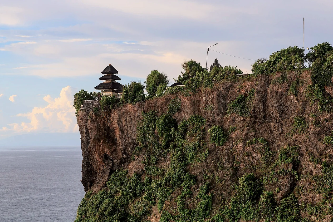 Pura Luhur Uluwatu on its cliff