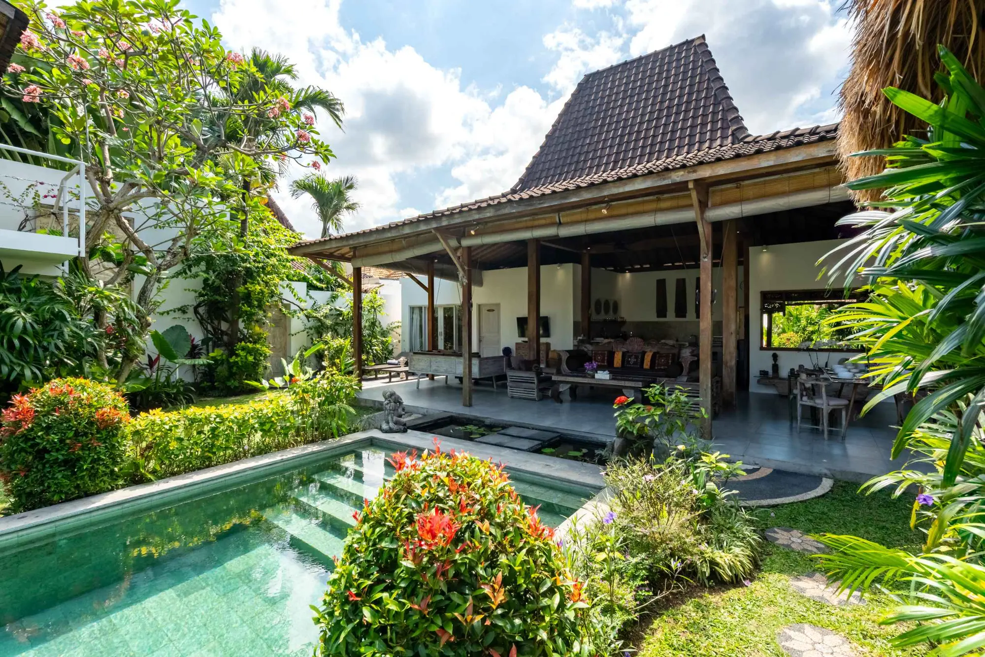 The garden and pavilion, room to gather